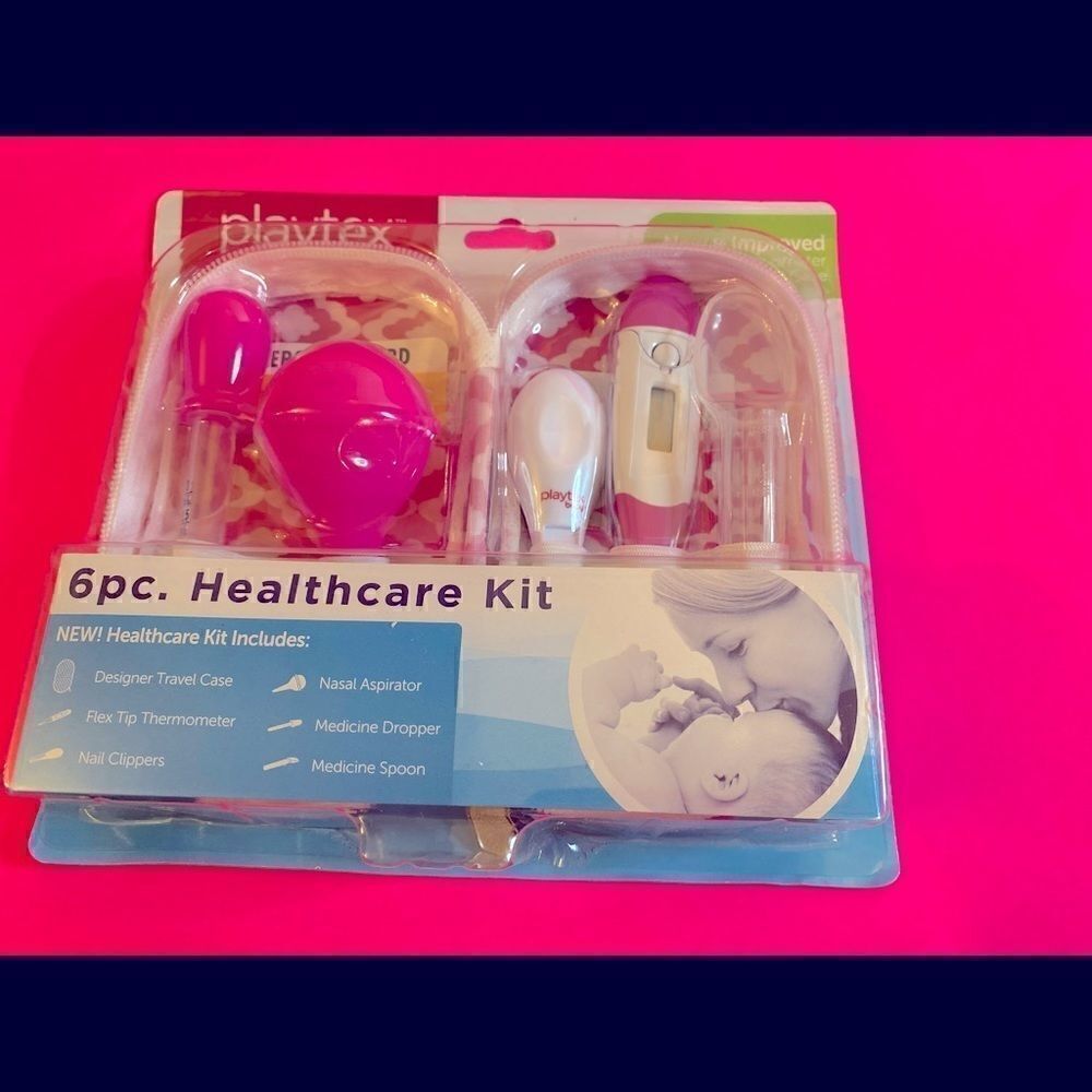🛍Playtex 6- piece Baby Healthcare Kit - Turquoise, one Size